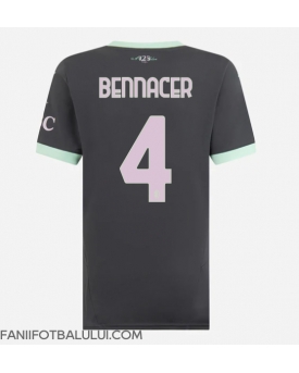 AC Milan Ismael Bennacer #4 Tricou Fotbal Replică 2024-25 Femei Treilea